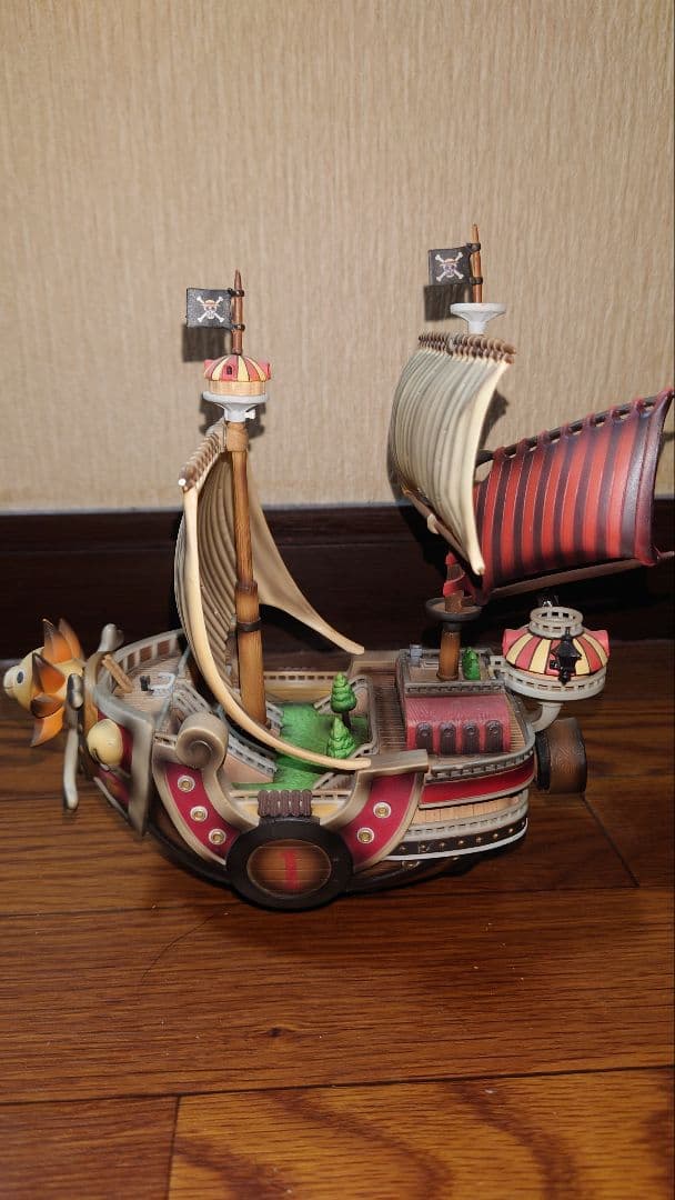 ワンピース DXフィギュア リペイント ルフィエースサニー号ラブーン