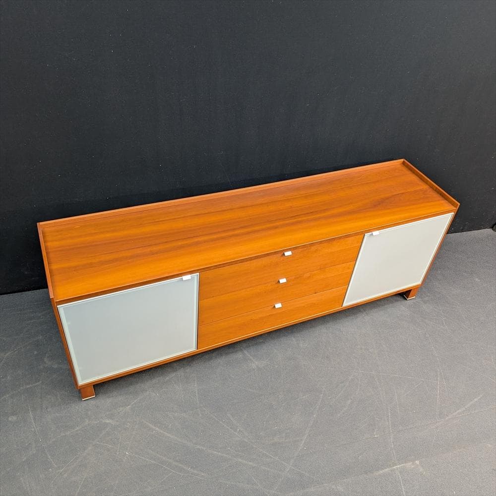 美品　カリガリス　サイドボード　リビングボード　キャビネット　飾り棚　イタリア