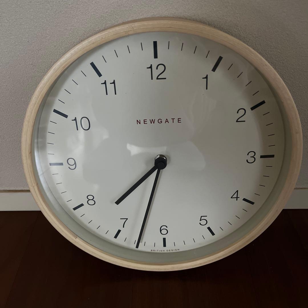 コンラン　NEWGATE MR CLARKE PALE WOOD CLOCK