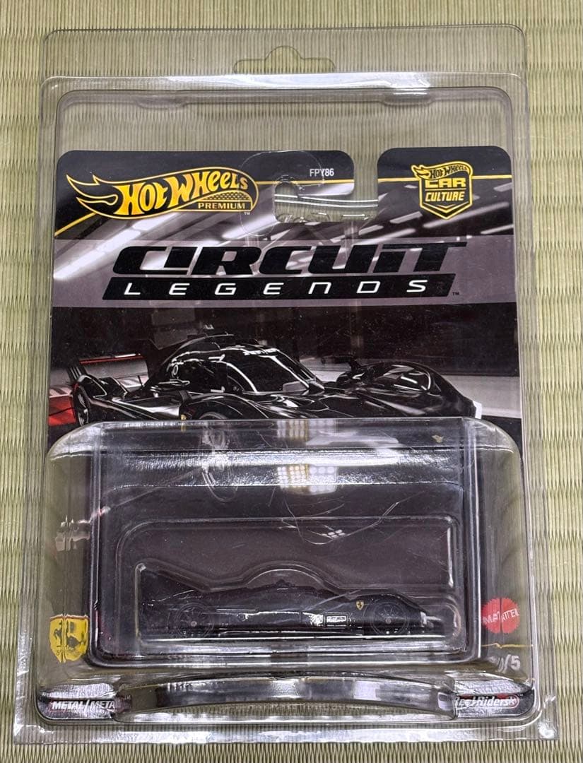 ホットウィール サーキットレジェンド フェラーリ 499P ブラック チェイス