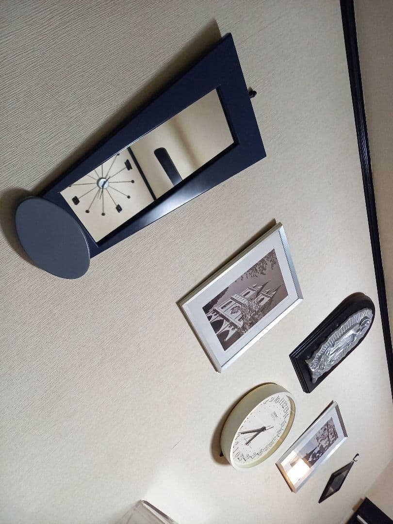 1980's　ポストモダン　ヴィンテージ　アテンションマーク　ポップ　アート　鏡