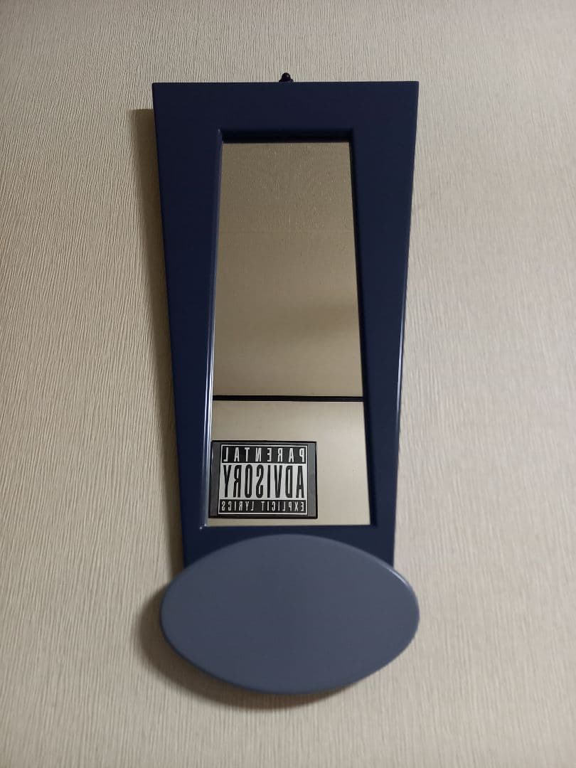 1980's　ポストモダン　ヴィンテージ　アテンションマーク　ポップ　アート　鏡