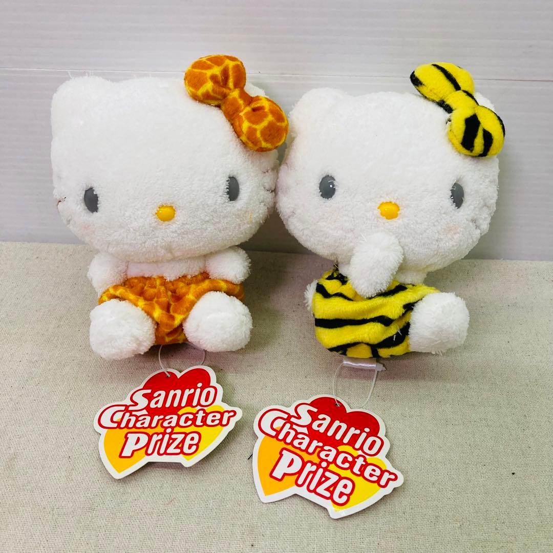 タグ付き☆2点セット】ハローキティ 鬼 節分 ぬいぐるみ エイコー