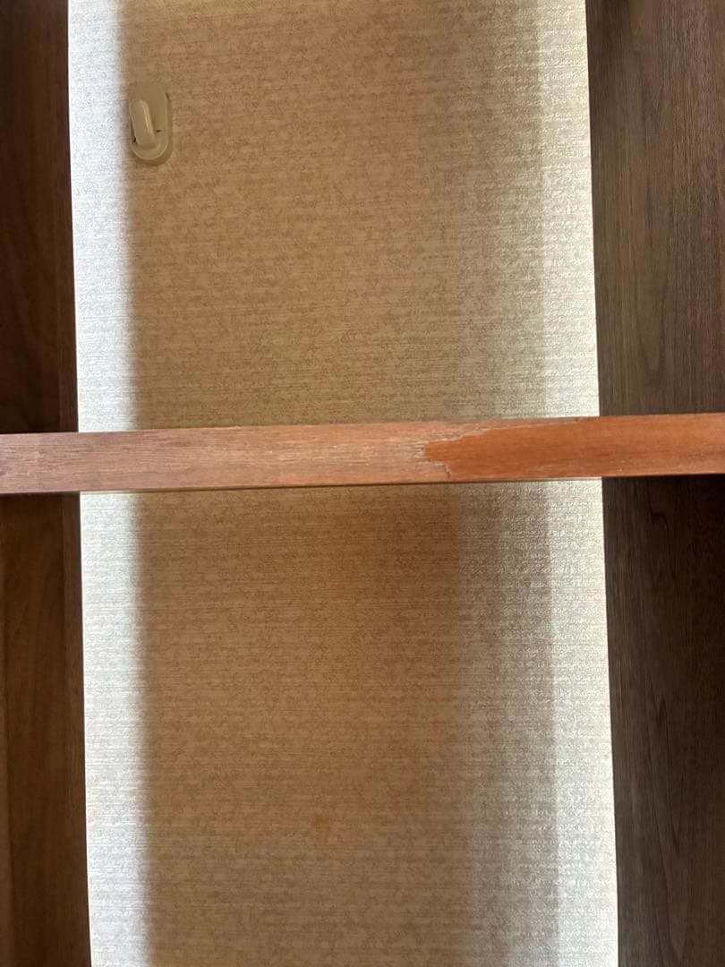 無印良品　スタッキングシェルフ　5段　ウォールナット