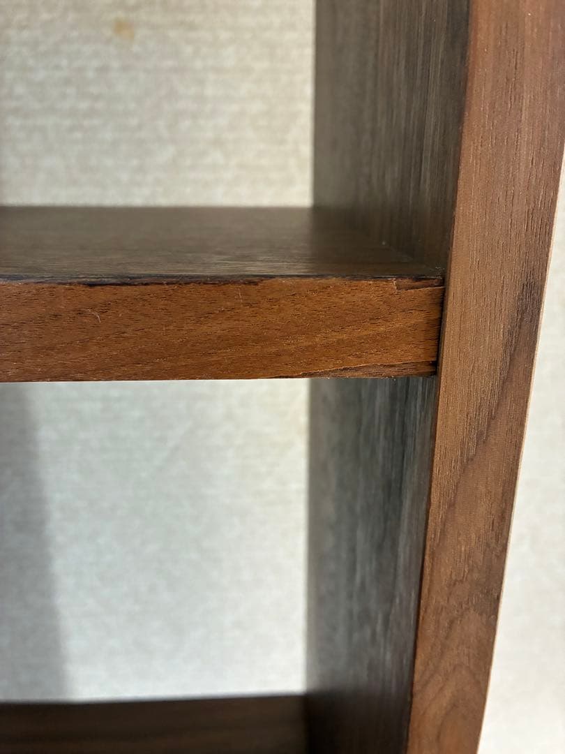 無印良品　スタッキングシェルフ　5段　ウォールナット