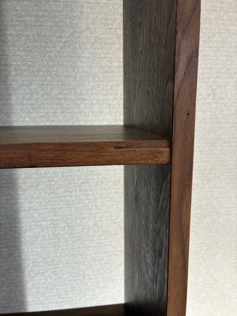 無印良品　スタッキングシェルフ　5段　ウォールナット