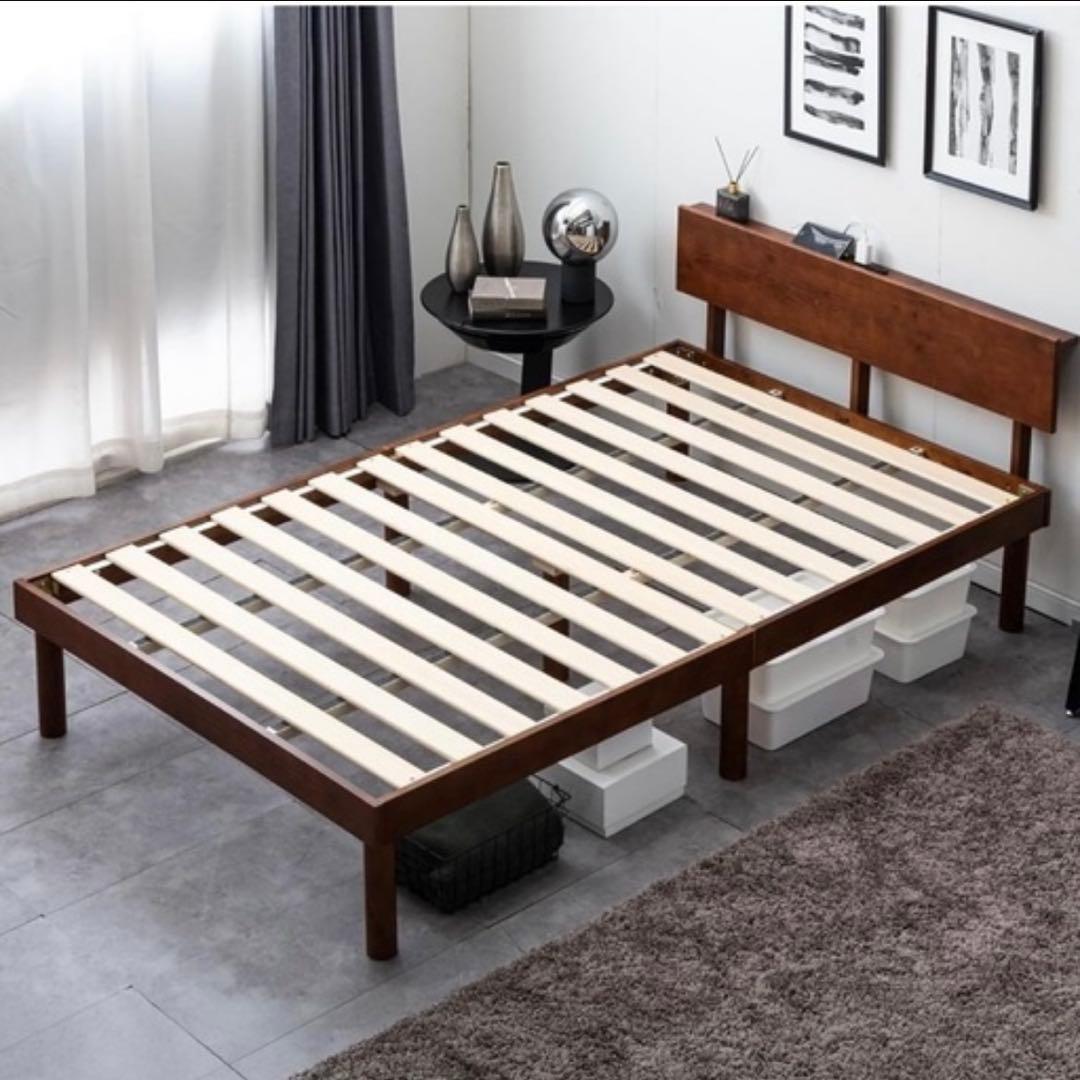 北欧\"天然木パイン\"シングルすのこベッド⭐︎新品