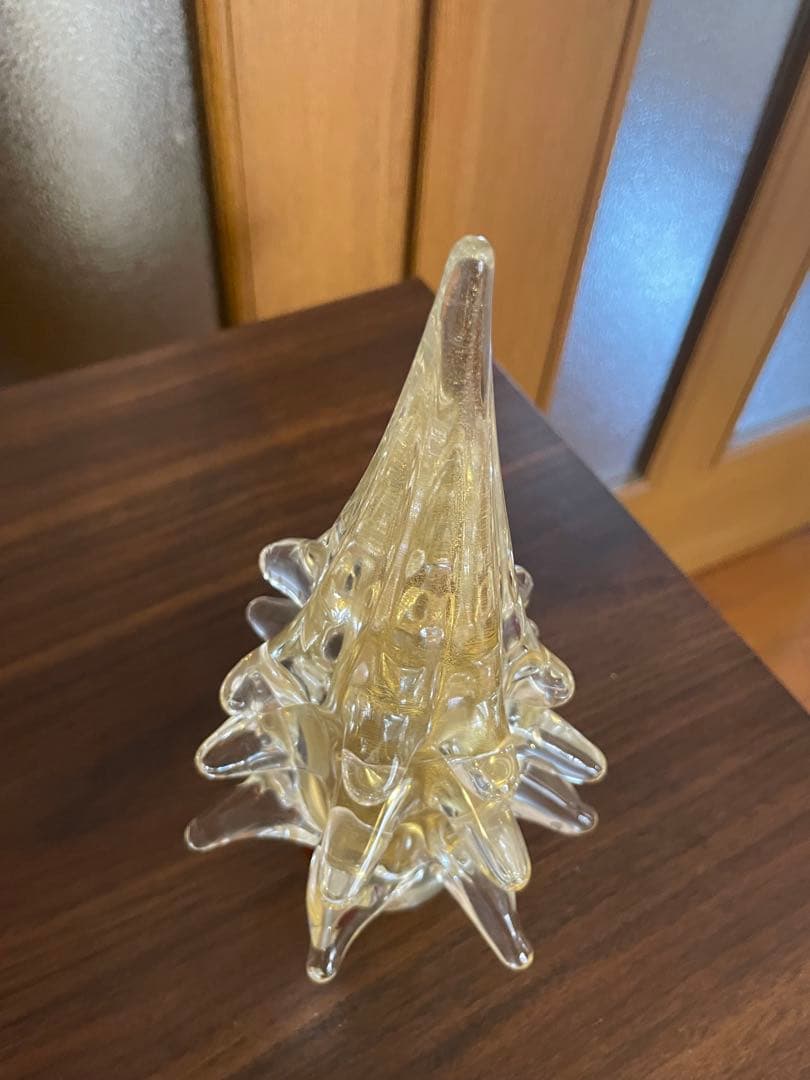 Murano ムラーノガラス　クリスマスツリー　イタリア製 希少ベネチアンガラス