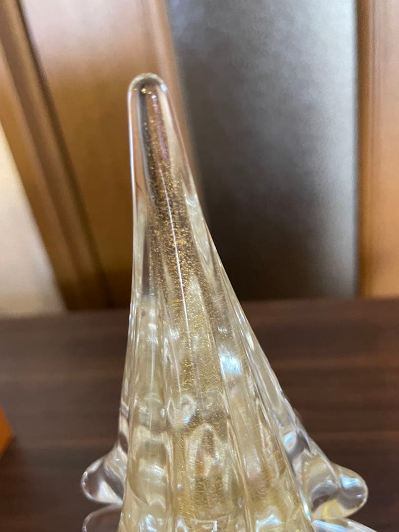 Murano ムラーノガラス　クリスマスツリー　イタリア製 希少ベネチアンガラス