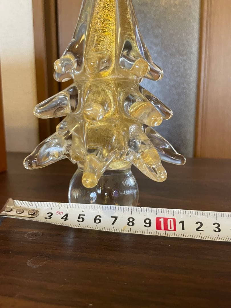 Murano ムラーノガラス　クリスマスツリー　イタリア製 希少ベネチアンガラス