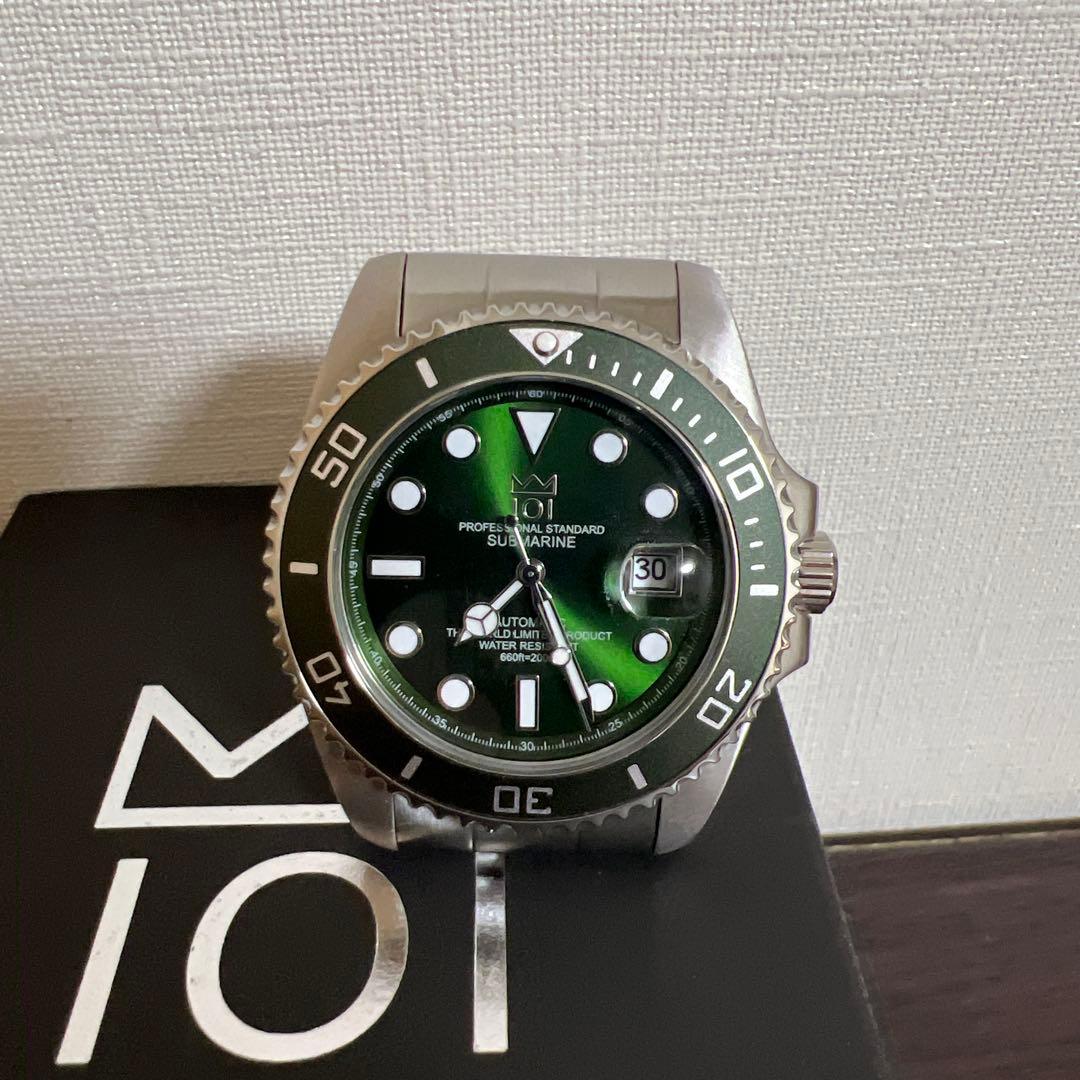 HYAKUICHI 101] No.7 ヒャクイチ ダイバーズウォッチ 自動巻き