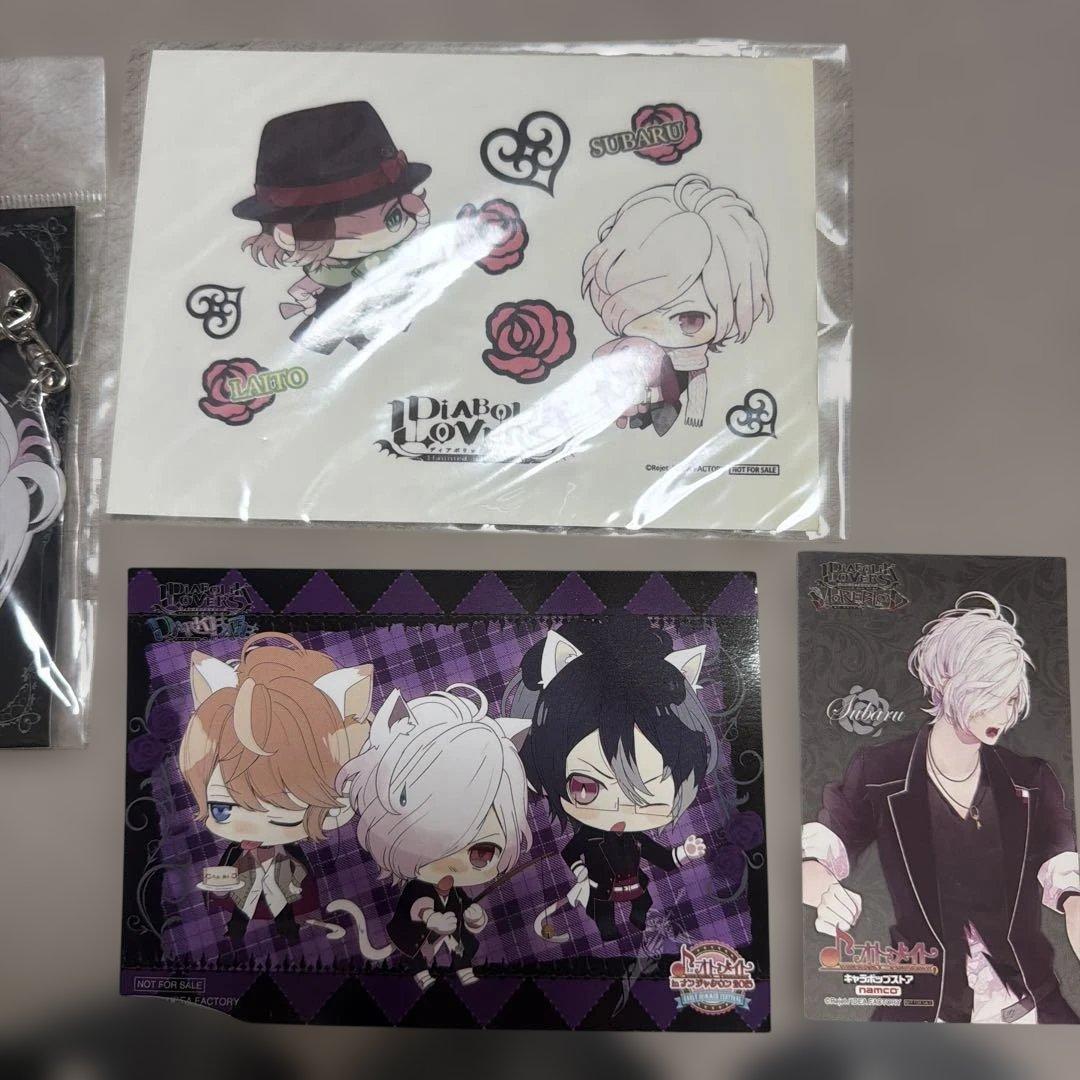 匿名配送DIABOLIK LOVERS 逆巻スバル グッズ23点セットまとめ売り