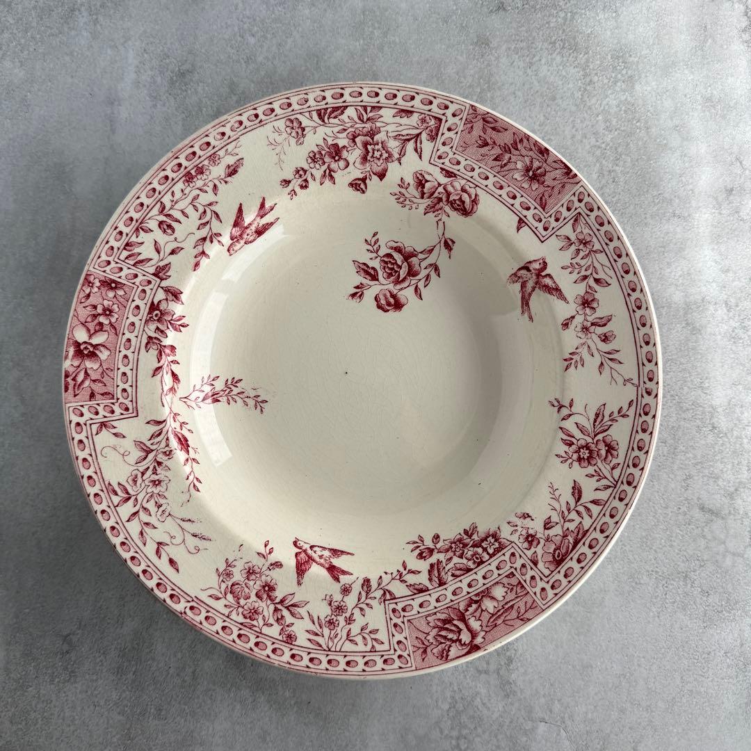 フランスアンティーク リュネビル リュネビル CERES 女神 深皿 - メルカリ