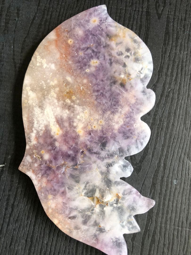 ✳❤️レア　綺麗　蝶❗️ピンクアメジスト　フラワーアゲート（桜瑪瑙）天然石