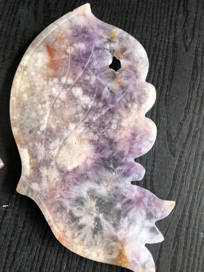 ✳❤️レア　綺麗　蝶❗️ピンクアメジスト　フラワーアゲート（桜瑪瑙）天然石