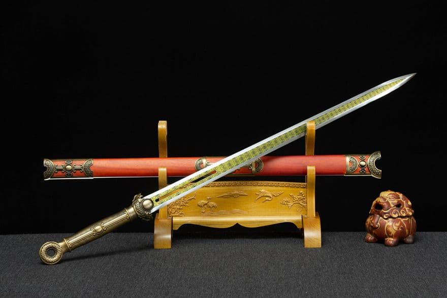 古兵器 武具　刀装具　日本刀　模造刀 居合刀 落銘漢剣