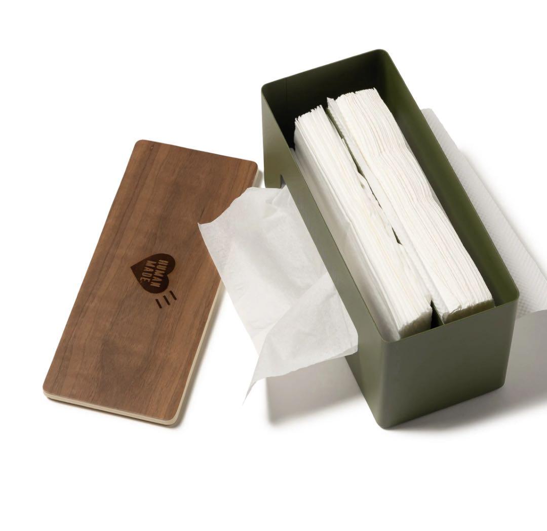 HUMAN MADE STEEL TISSUE CASE ティッシュBOX 新品