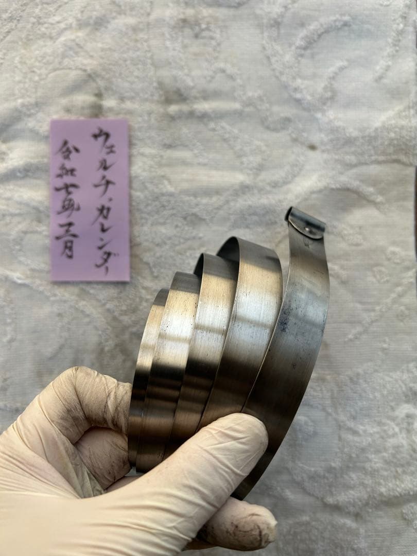 柱時計　掛時計　ゼンマイ　整備済　オーバーホール　レトロ　アンティーク　17