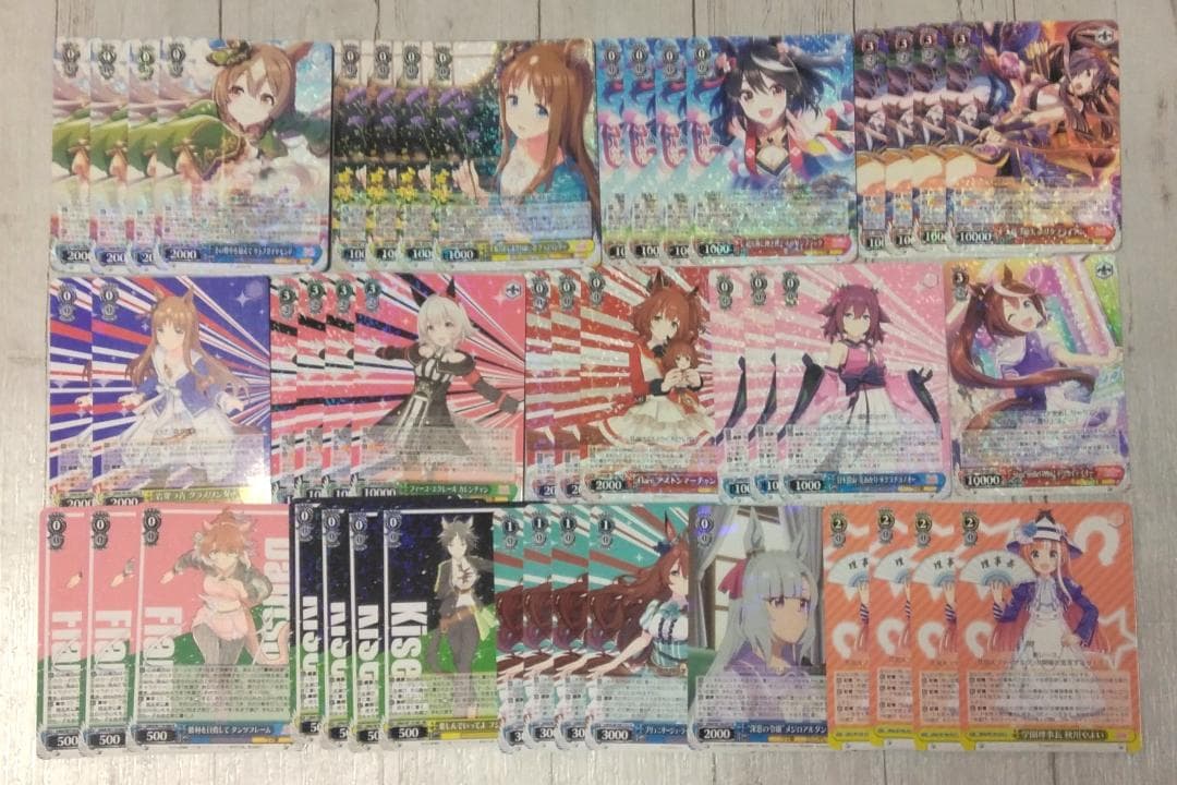 ヴァイスシュヴァルツ ウマ娘 デッキパーツ まとめ売り - メルカリ