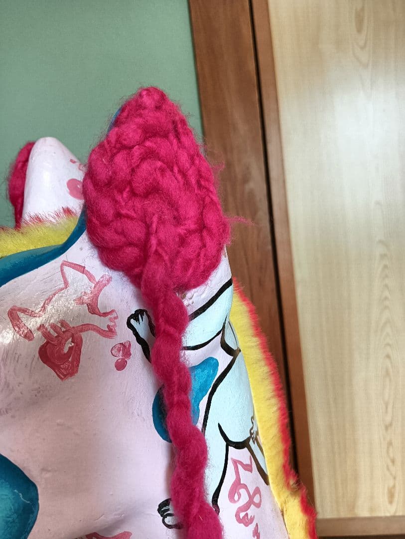 犬の置物　特大アートオブジェ