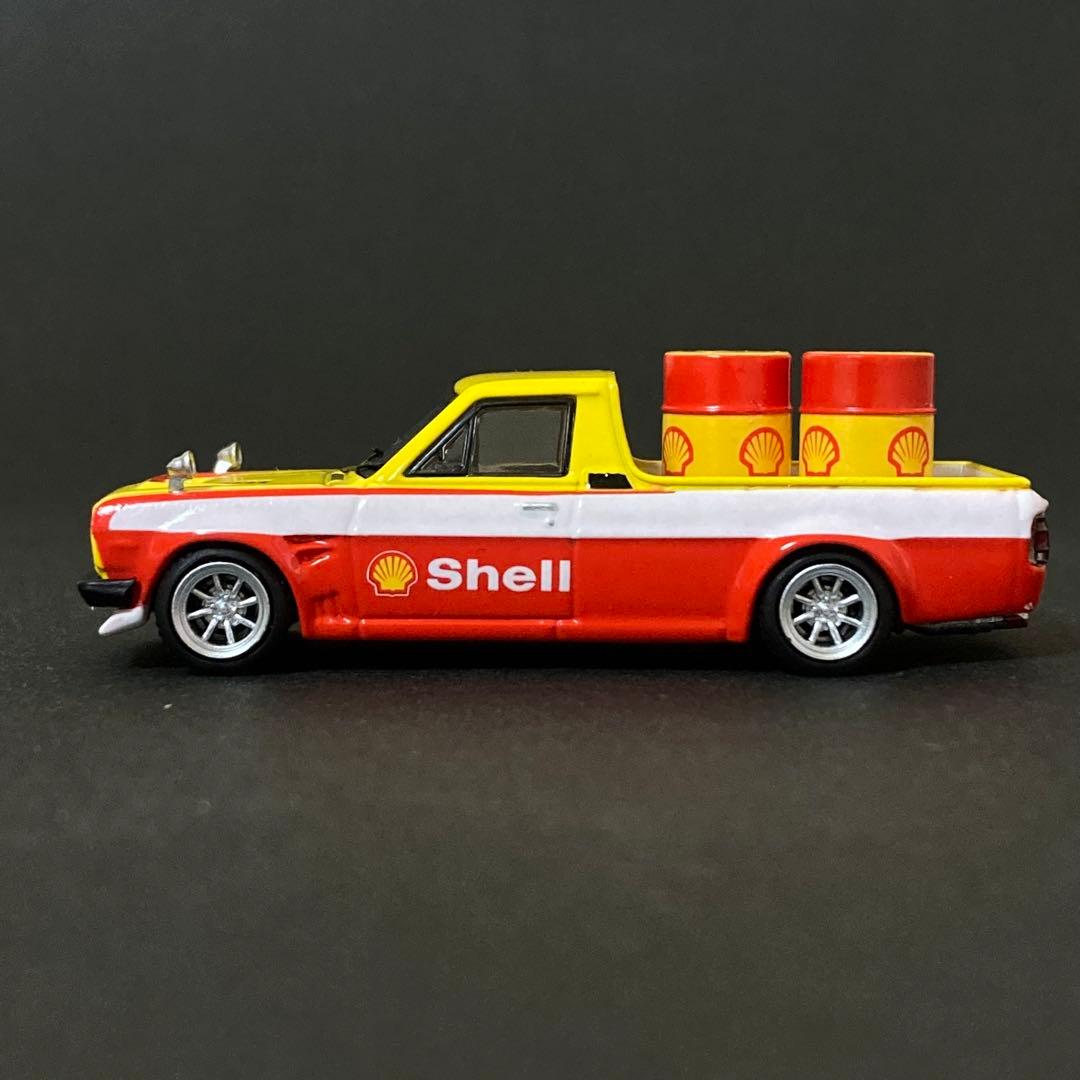 1/64 日産 サニー ハコトラ シェル - メルカリ