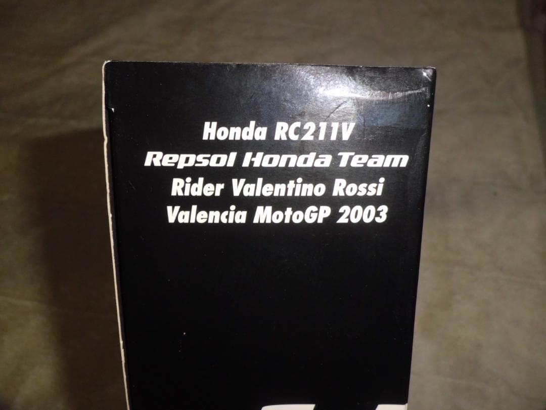 【開封品】ミニチャンプス　Honda RC211V Moto GP 2003