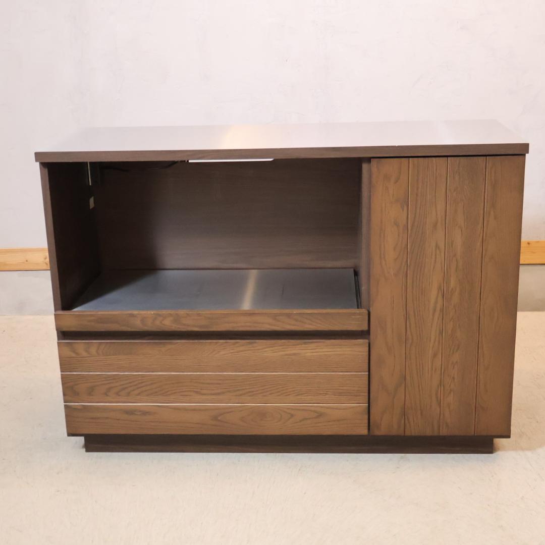 フランフラン REIZ ライツ オーク無垢材 キッチンカウンター レンジボード