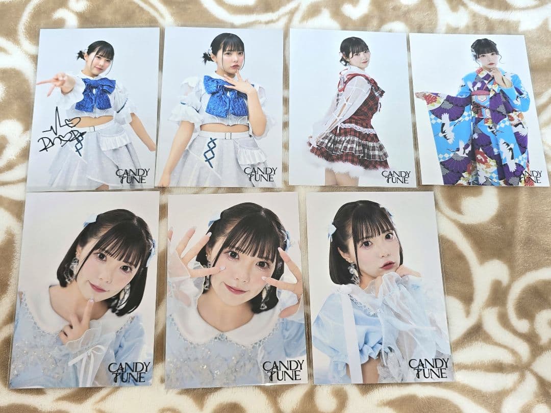 CANDY TUNE 福山梨乃 生写真セット(サイン有) - メルカリ