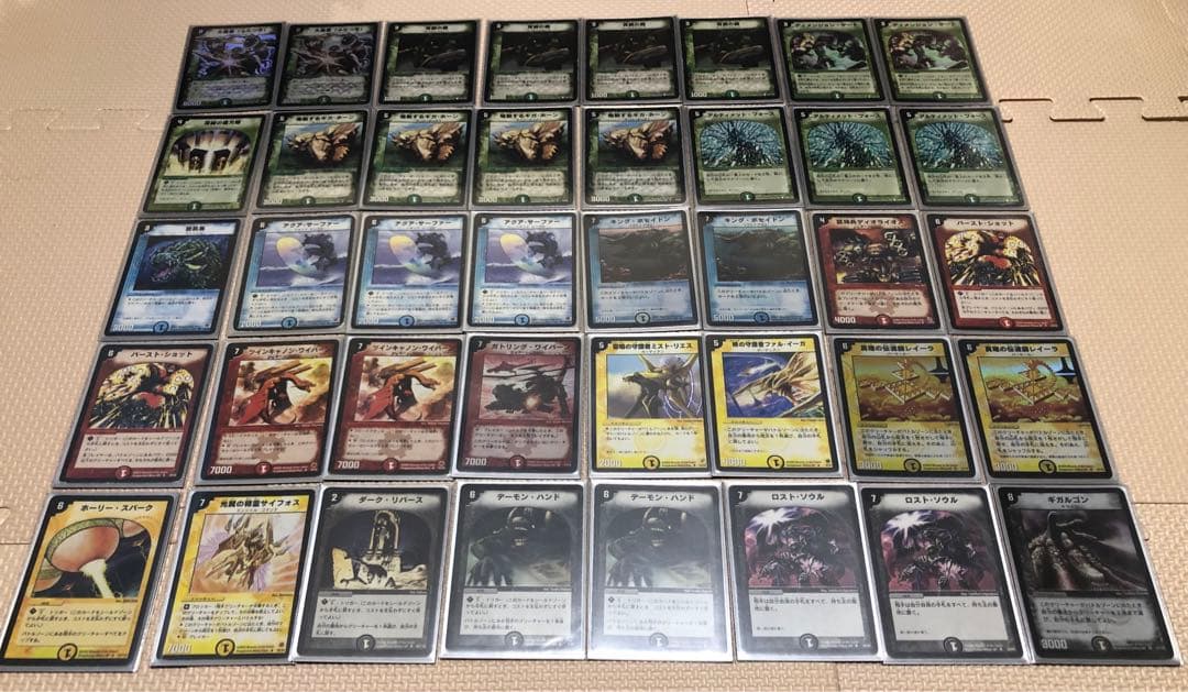 ゆ*ん様 デュエマクラシック基本編　引退品まとめ売り　デッキ16個セット　旧枠統