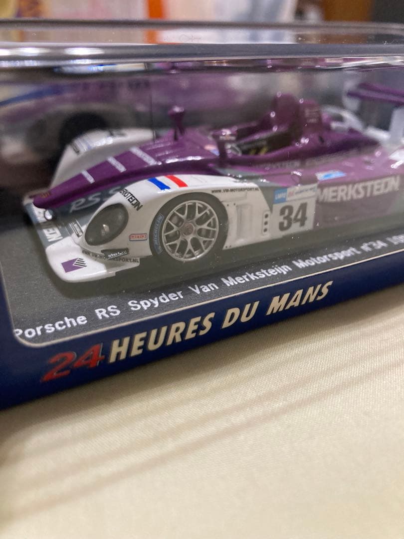 スパーク 1/43 ポルシェRSスパイダー LM2008 No.34 クラス優勝