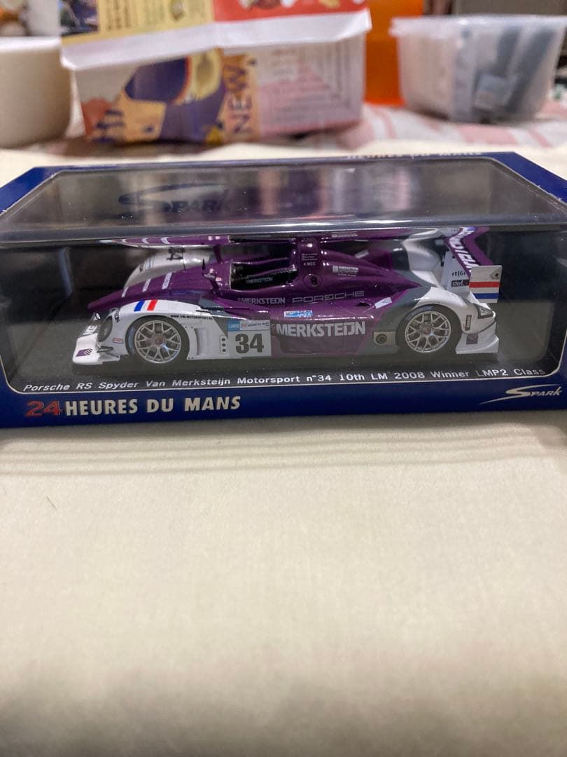 スパーク 1/43 ポルシェRSスパイダー LM2008 No.34 クラス優勝