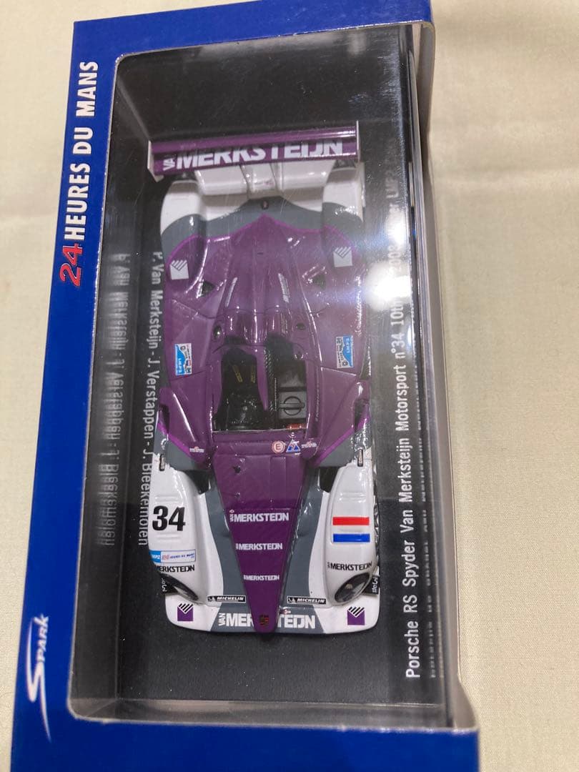 スパーク 1/43 ポルシェRSスパイダー LM2008 No.34 クラス優勝