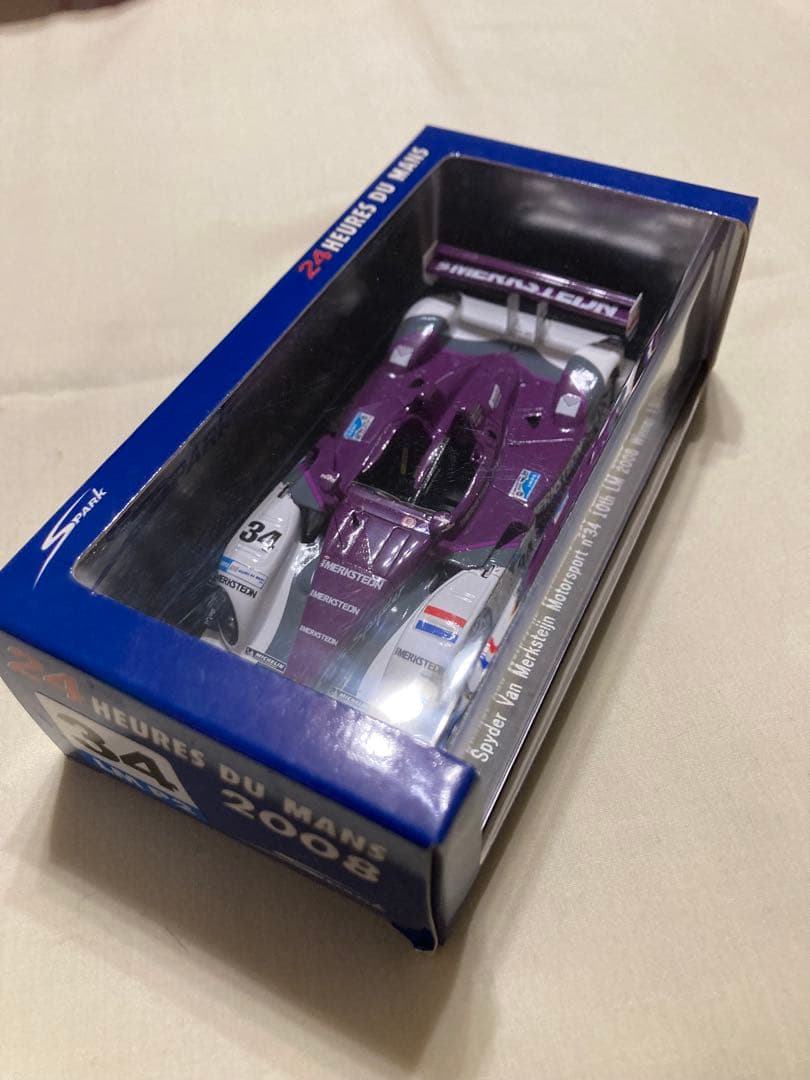 スパーク 1/43 ポルシェRSスパイダー LM2008 No.34 クラス優勝