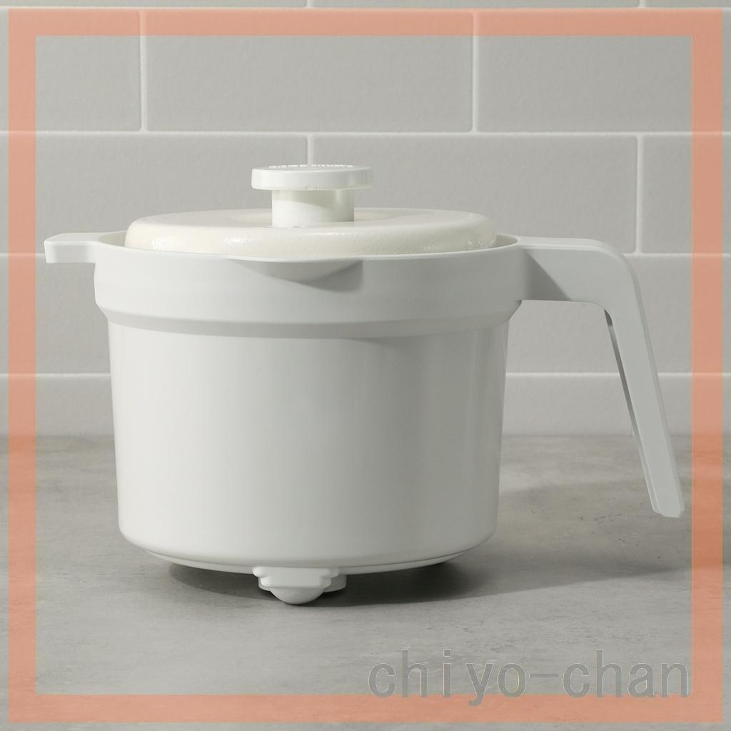 電子レンジで！ 1台8役 煮る、炊く、冷蔵保存まで レンジメート