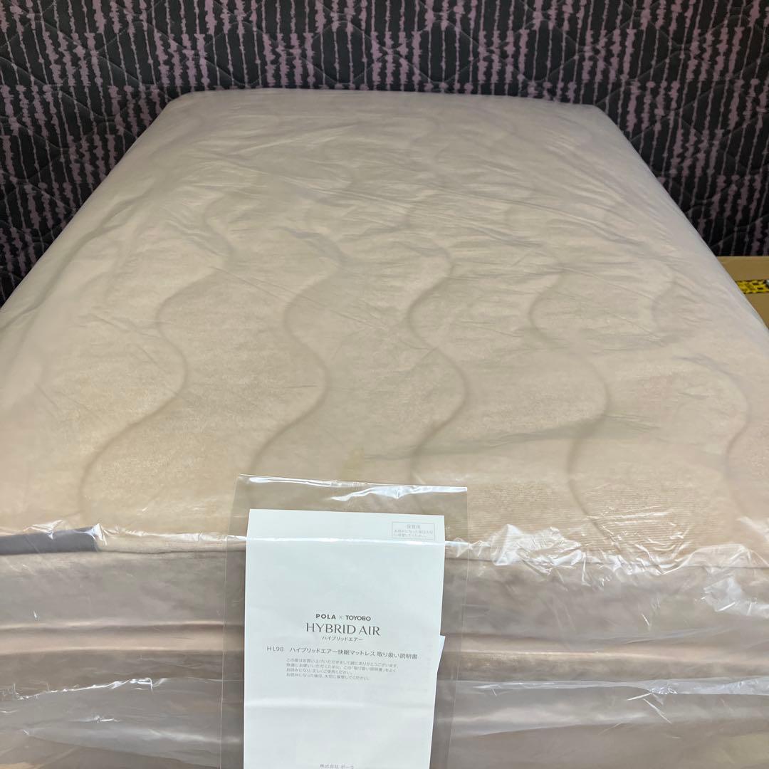 POLA×東洋紡 HYBRID AIR LH98 快眠マットレス　ライトブラウン