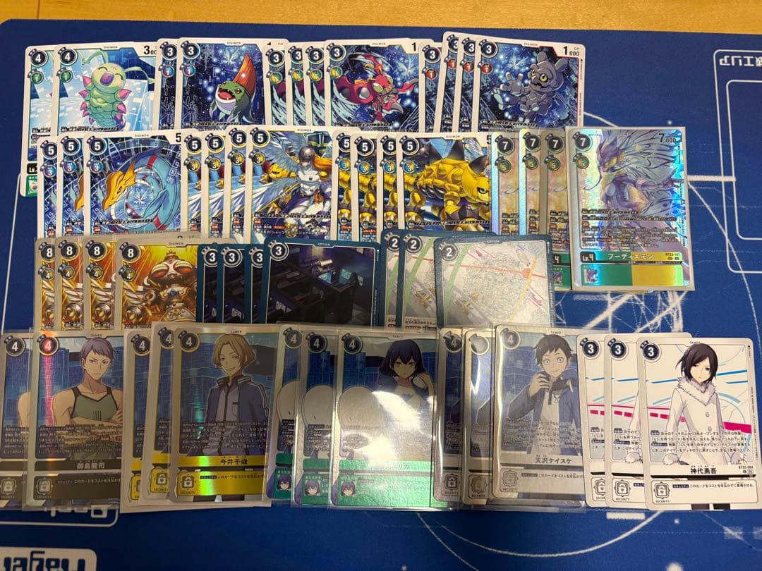 構築済　フーディエモンデッキ　調整用デッキパーツまとめ売りセット　デジモンカード デジモンカード/フーディエモン/デッキパーツ（5枚目画像追加済み