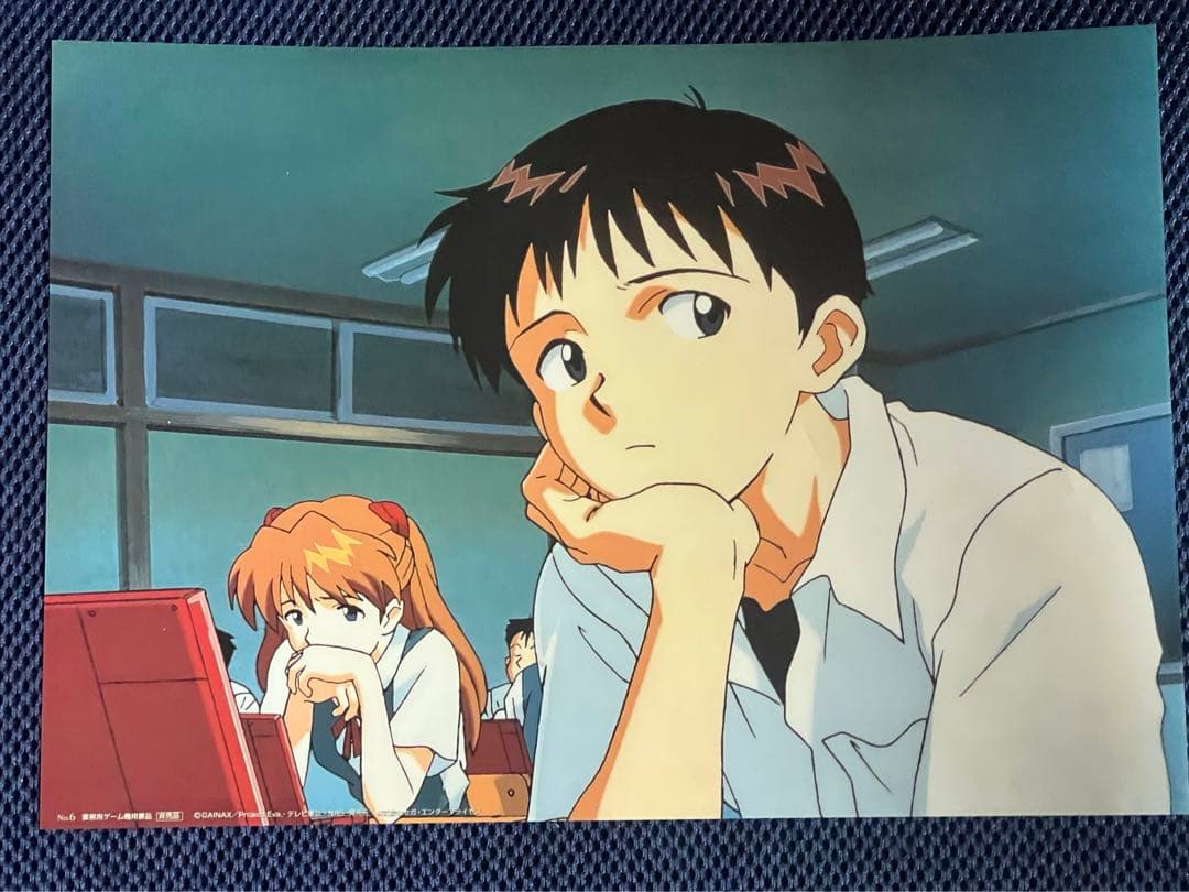 エヴァンゲリオン セル倶楽部 印刷セル画 碇シンジ アスカ - メルカリ