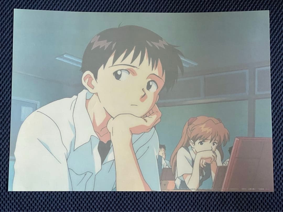 エヴァンゲリオン セル倶楽部 印刷セル画 碇シンジ アスカ - メルカリ