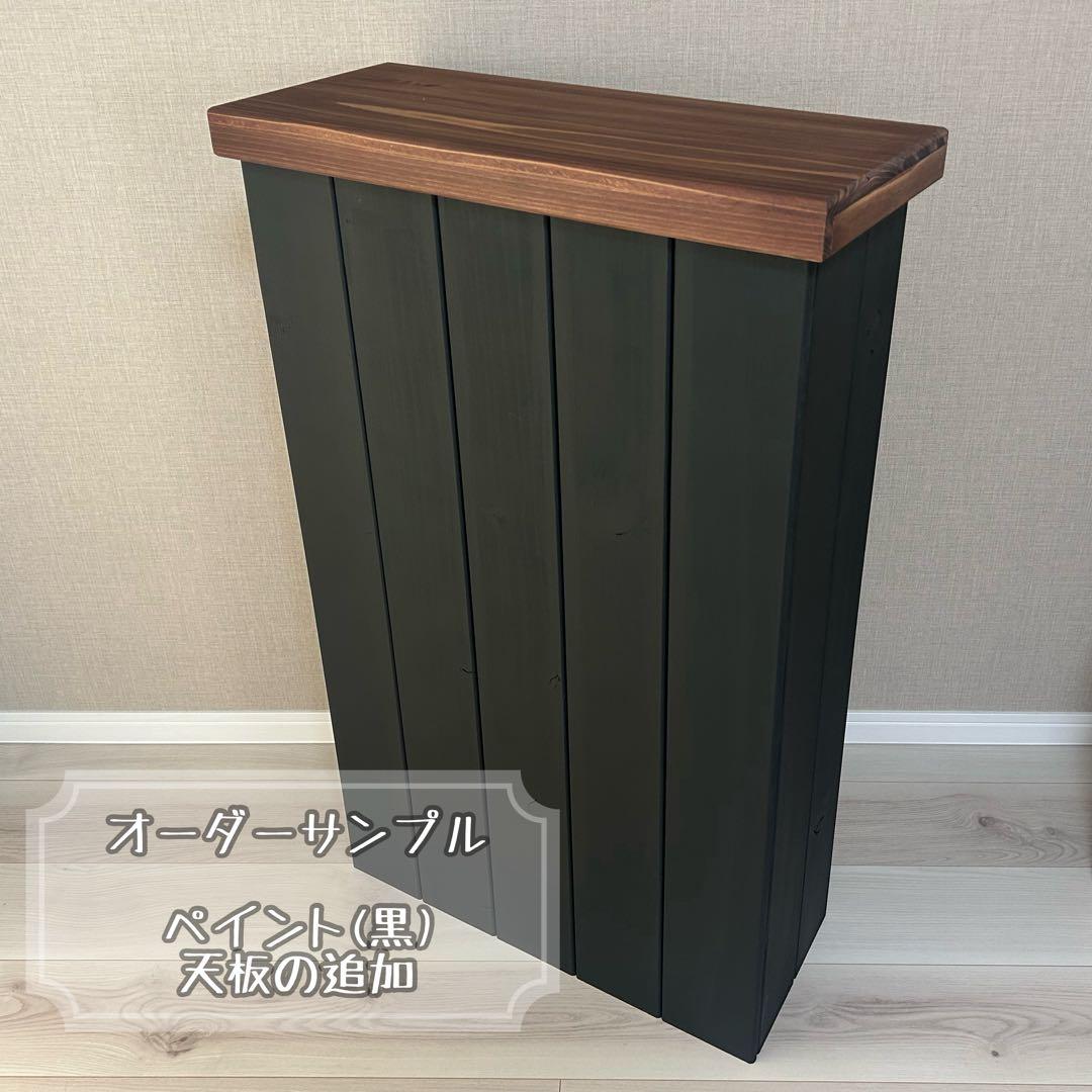 マルシェ•展示販売のレジ台に♪パイン集成材を使ったレジカウンター 折り畳み式