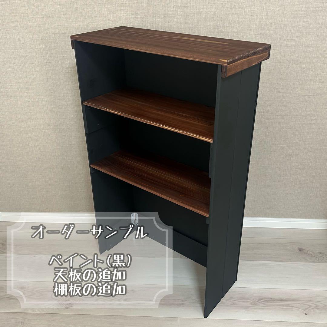 マルシェ•展示販売のレジ台に♪パイン集成材を使ったレジカウンター 折り畳み式