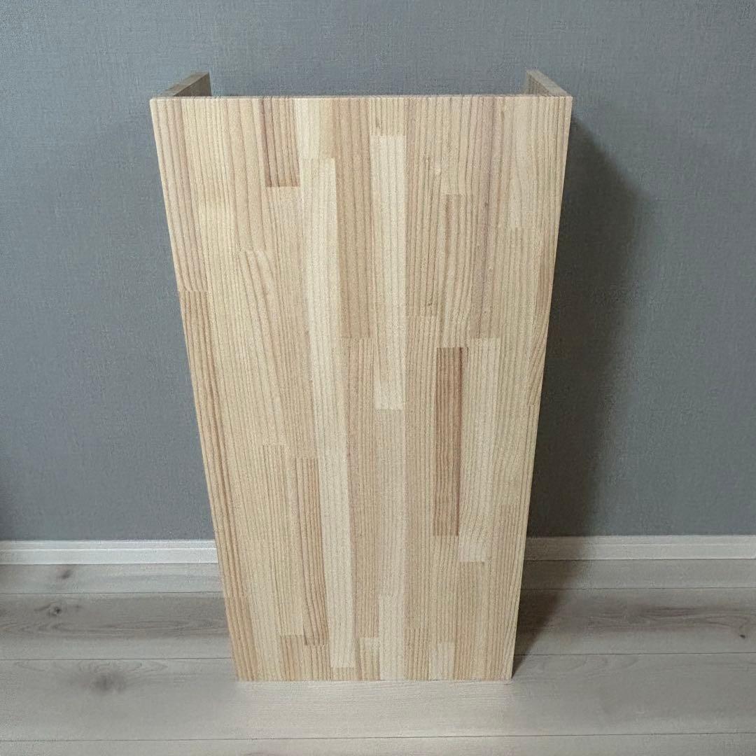 マルシェ•展示販売のレジ台に♪パイン集成材を使ったレジカウンター 折り畳み式