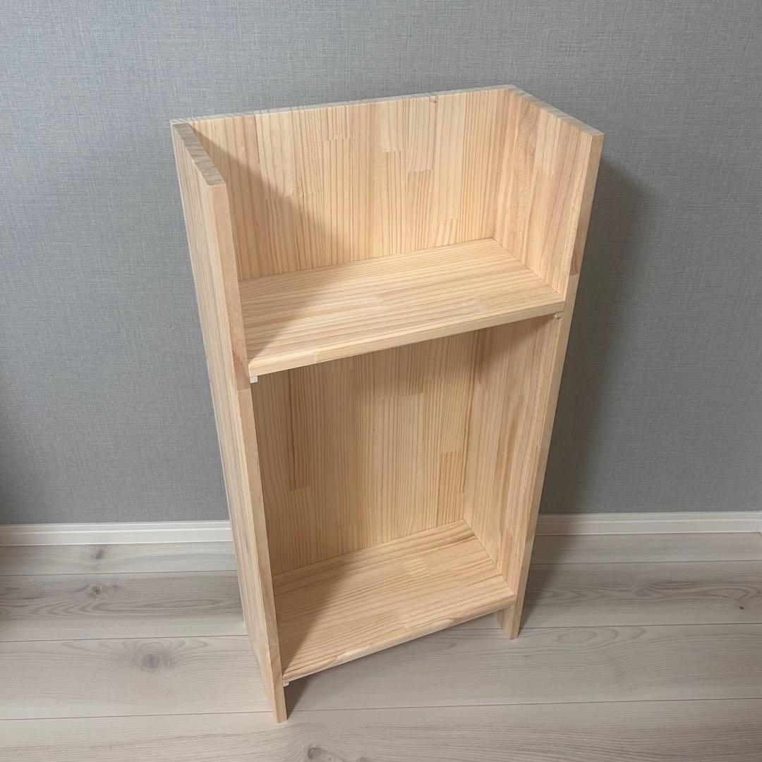 マルシェ•展示販売のレジ台に♪パイン集成材を使ったレジカウンター 折り畳み式