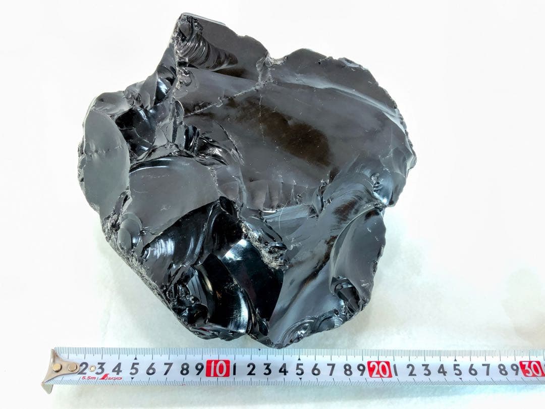 黒曜石　こくよう石(オブシディアン)原石　置き物