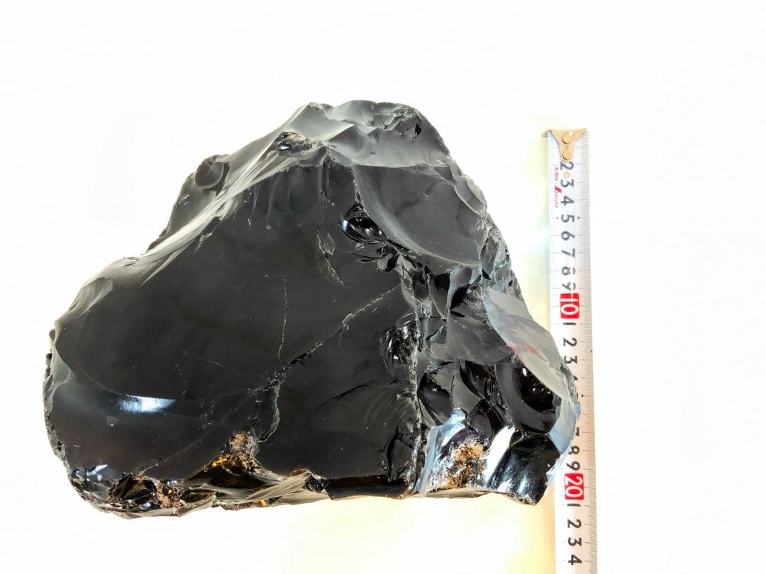 黒曜石　こくよう石(オブシディアン)原石　置き物
