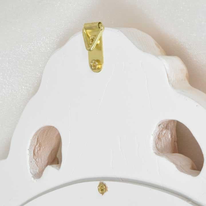 ロココ調 壁掛けミラー フルーツ 鏡 完成品 猫脚 姫家具