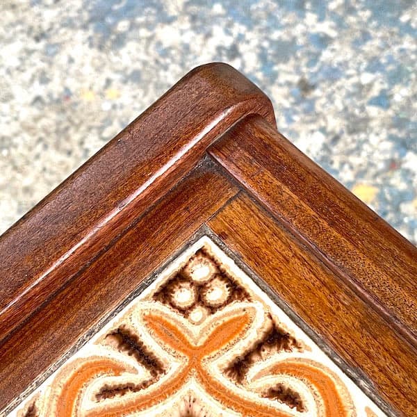 関西限定　送料別　ジープラン　ガラスローテーブル　タイルトップ　G-plan