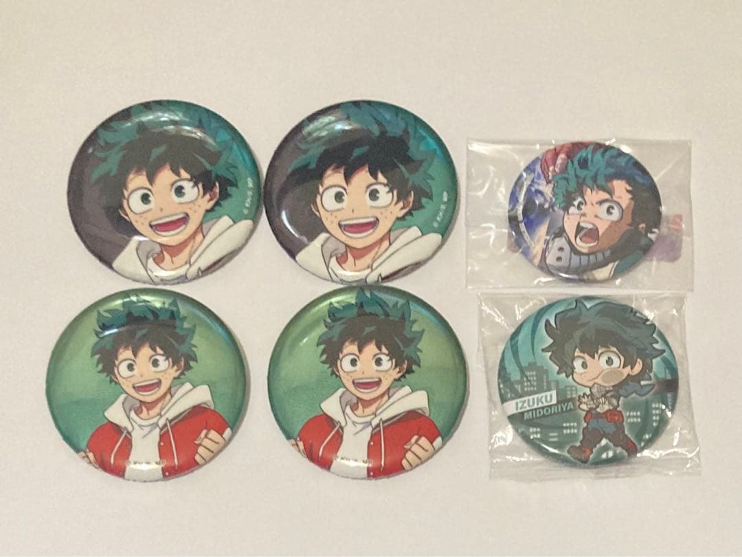 ︎︎⟡ヒロアカ RED 東京タワー 缶バッジ 緑谷出久 - メルカリ