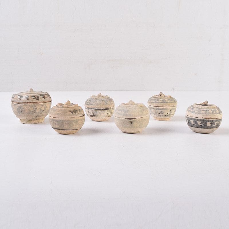 タイ古陶磁 スンコロク 宋胡録 合子 蓋物 箱付 M R8933 - メルカリ