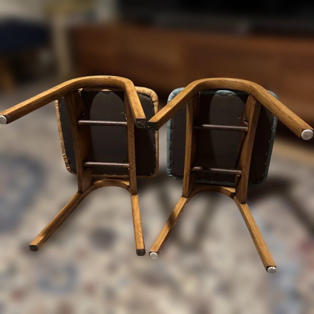 【希少】1950年代秋田木工スツール低め2客