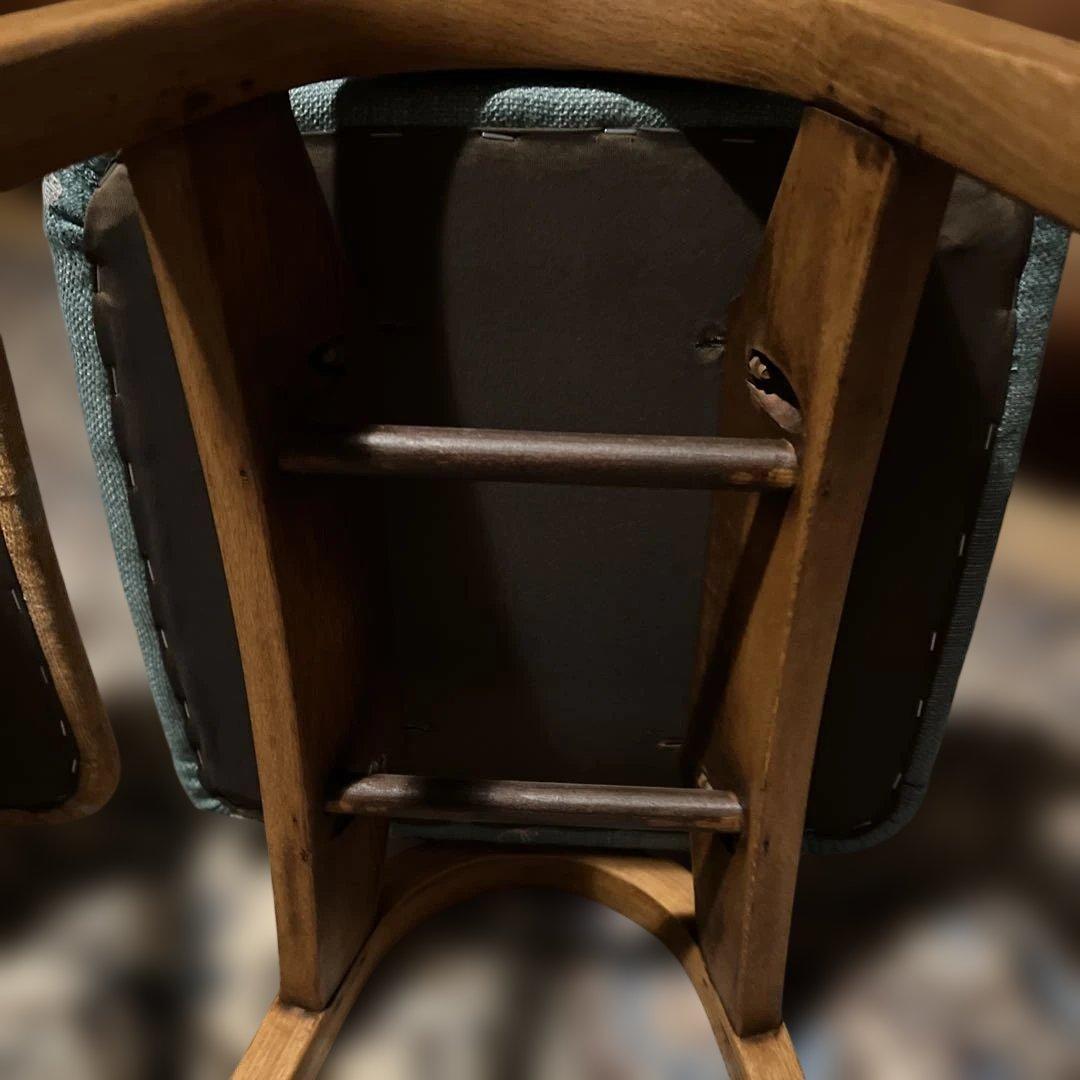 【希少】1950年代秋田木工スツール低め2客